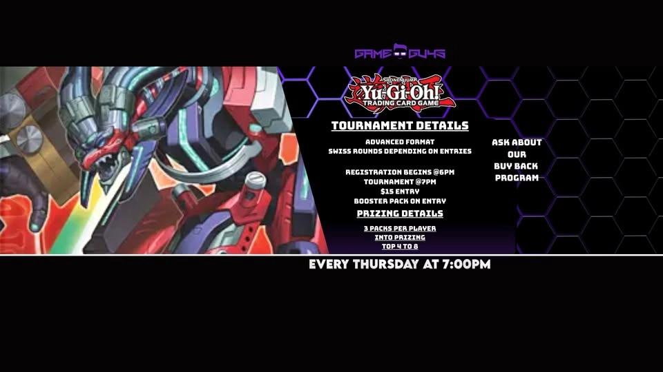 Yu-Gi-Oh: League Night at Game Guys
