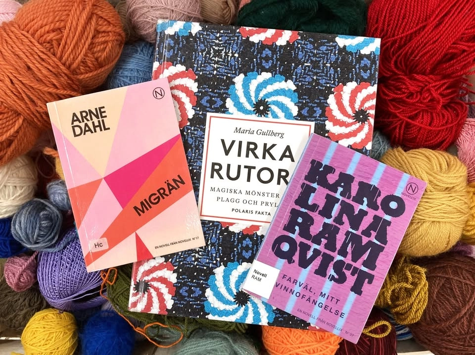 Stickcafé med högläsning