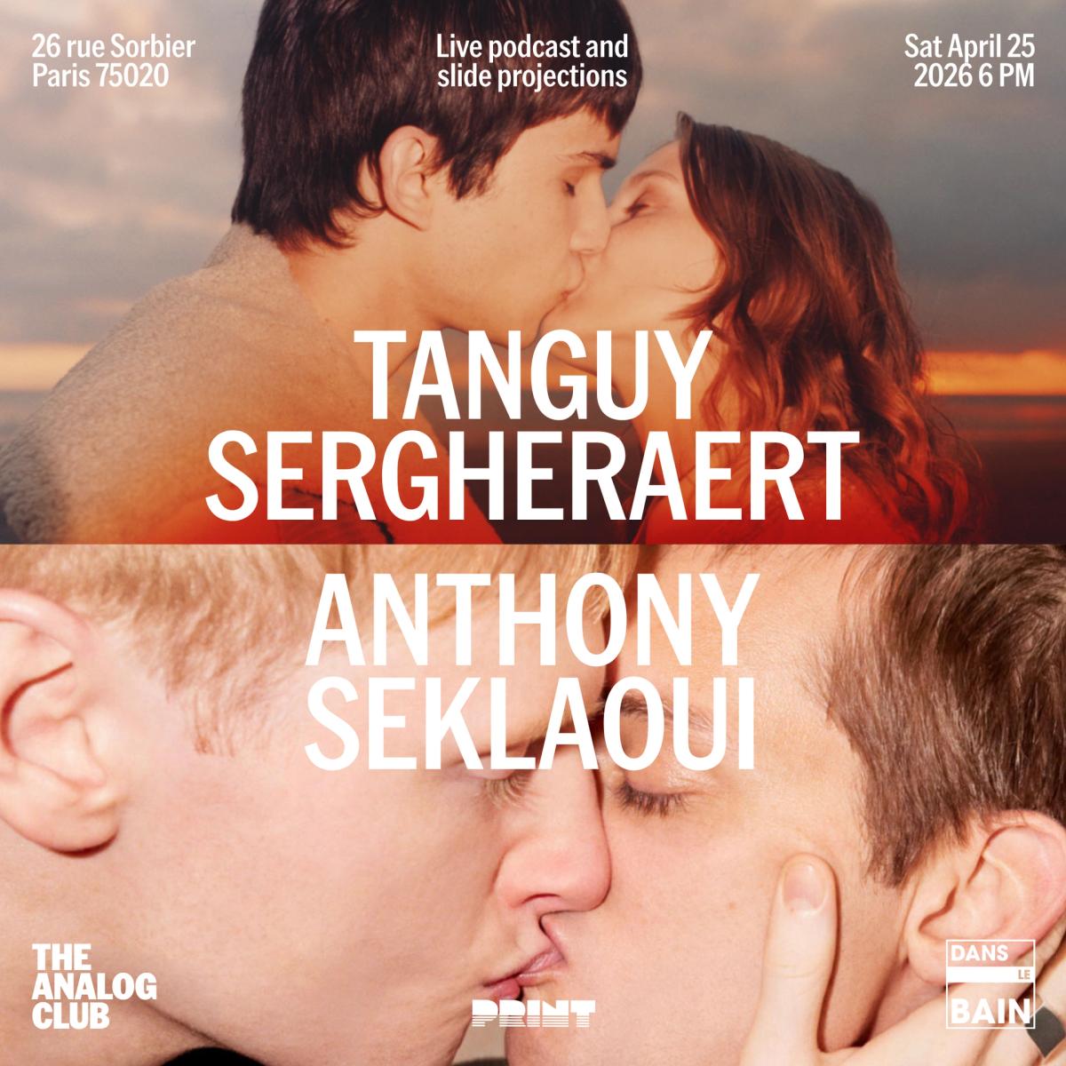 An evening with Tanguy Sergheraert & Anthony Seklaoui | Live Podcast and Slide Projection