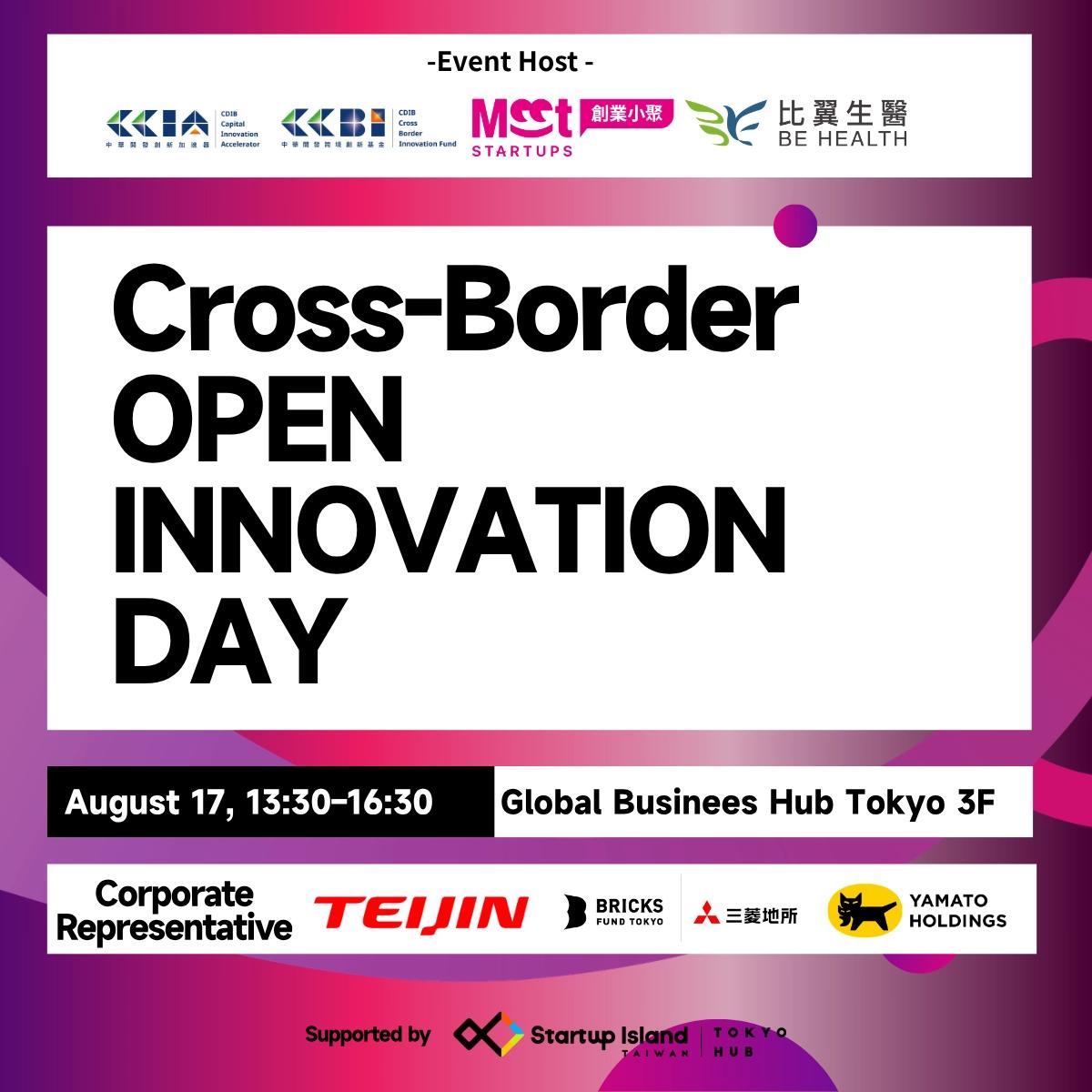 Cross-border Open Innovation Dayโ Corporates X Startups