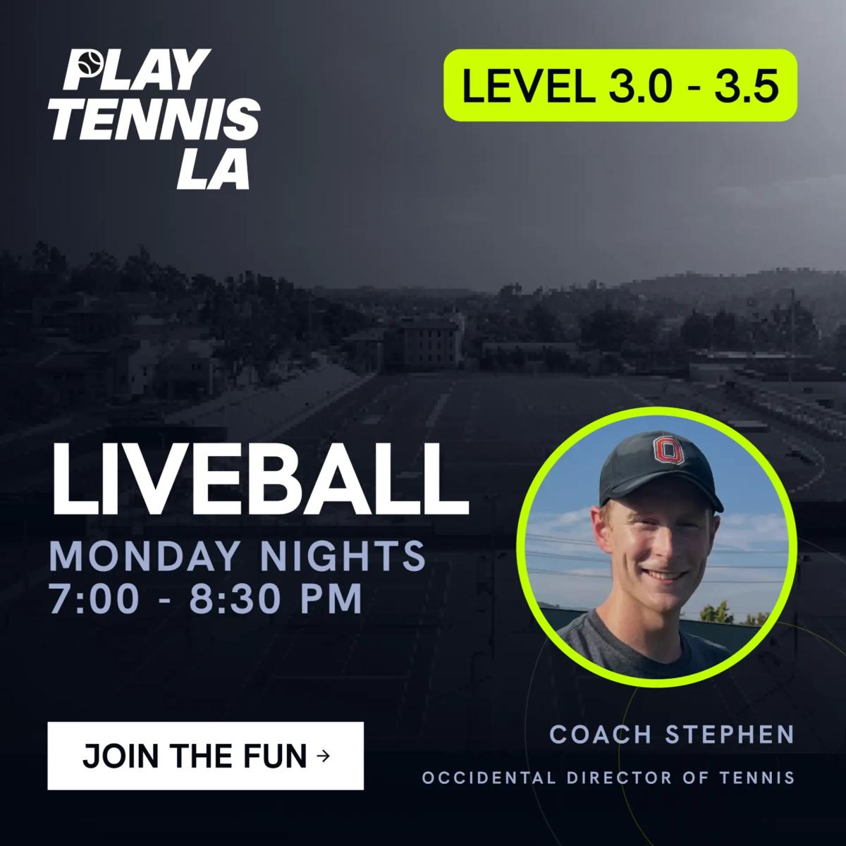 Tennis Liveball! 3.0-3.5