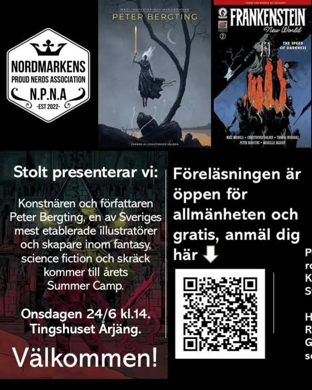 Peter Bergting föreläsning – Tillsammans till Summer Camp III
