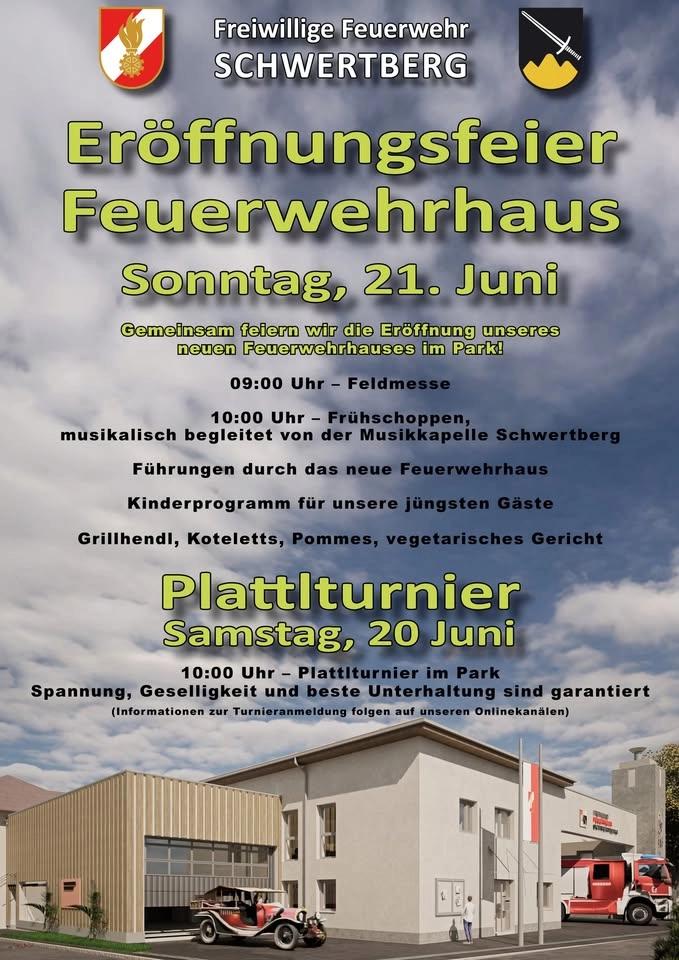Eröffnungsfeier Feuerwehrhaus Schwertberg
