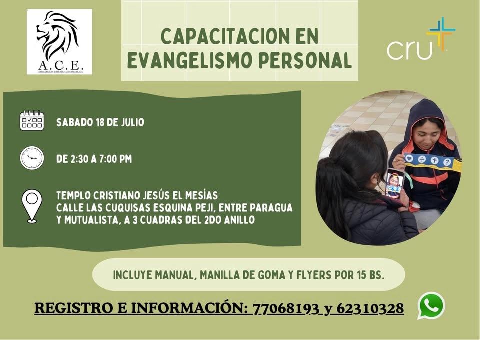 Capacitación en Evangelismo Personal