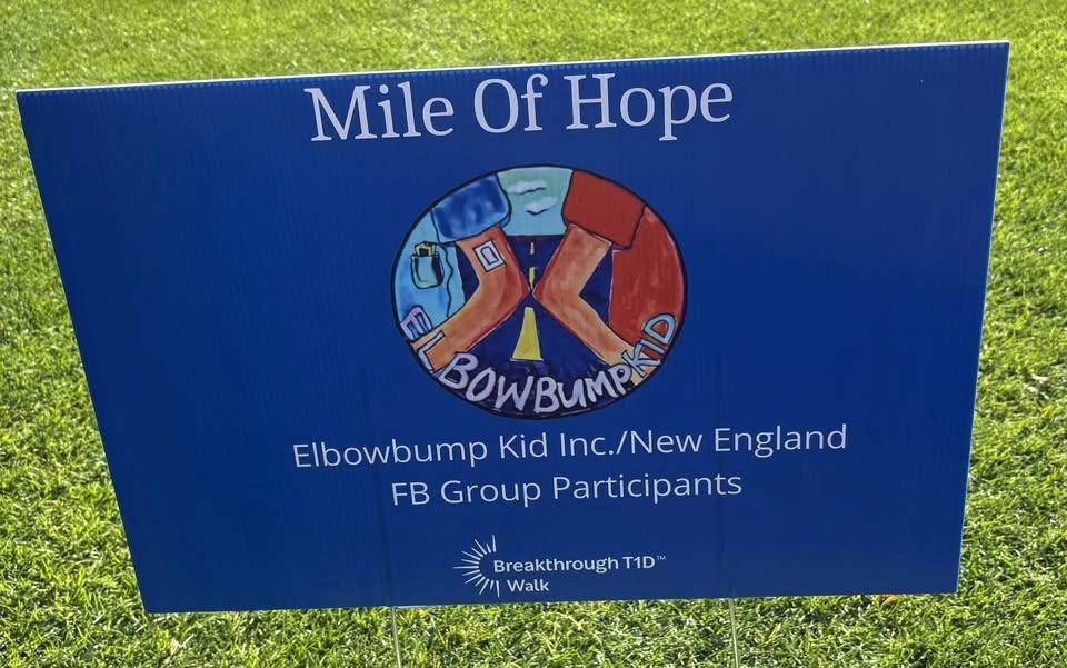 Elbowbumpkid Team for the BT1D West Haven Walk