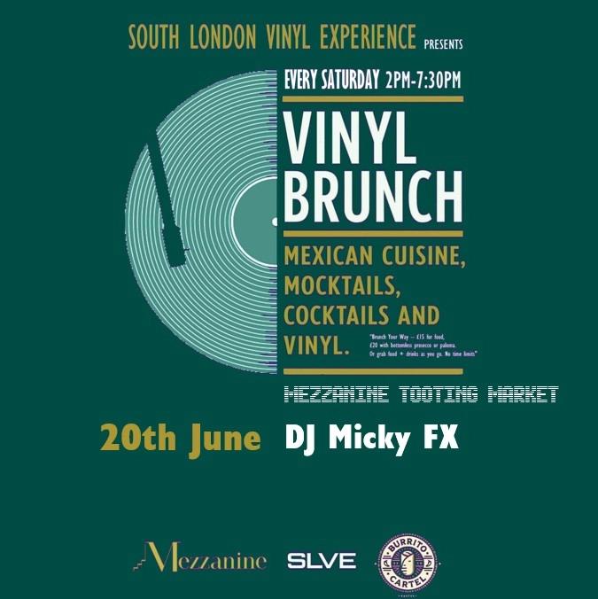 SLVE Vinyl Brunch w/ DJ Micky FX