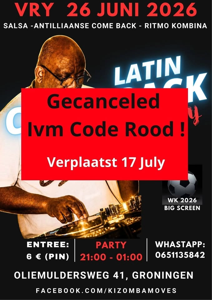 latin, Come Back & Ritmo Combina Party met Dj Edsel !