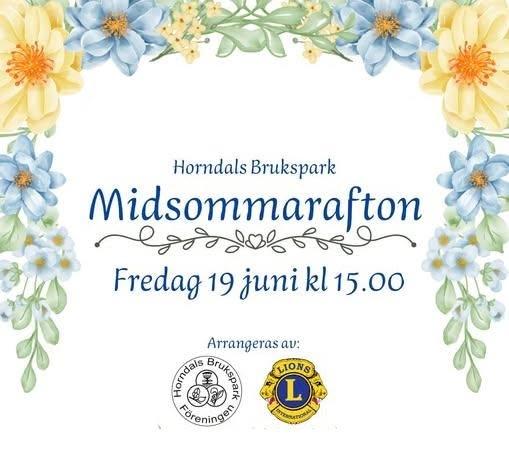 Midsommmarfirande i bruksparken