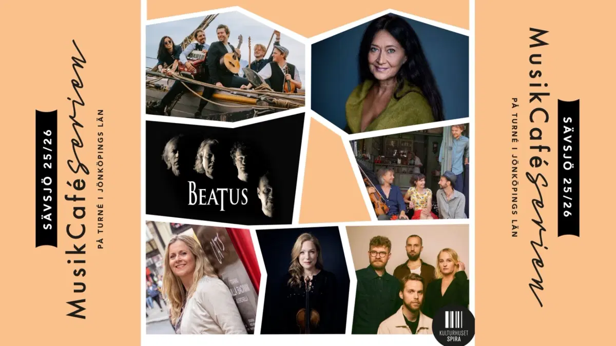 MusikCaféSerien Sävsjö 25/26 - Alla Datum