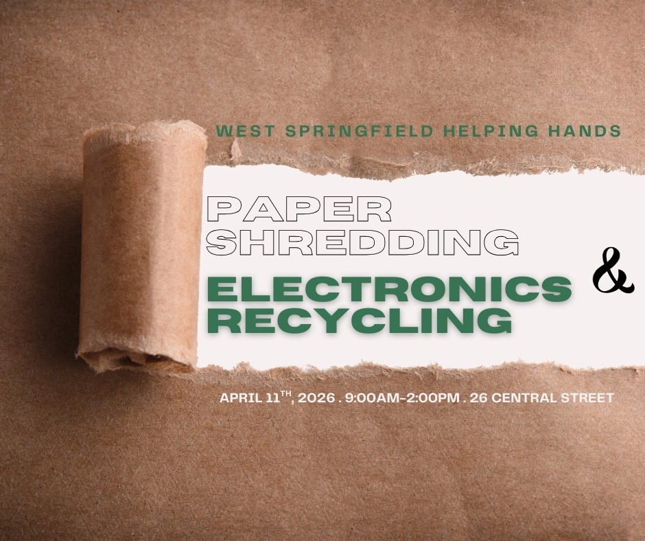 Electronics Recycling & Document Shredding Day — West Springfield