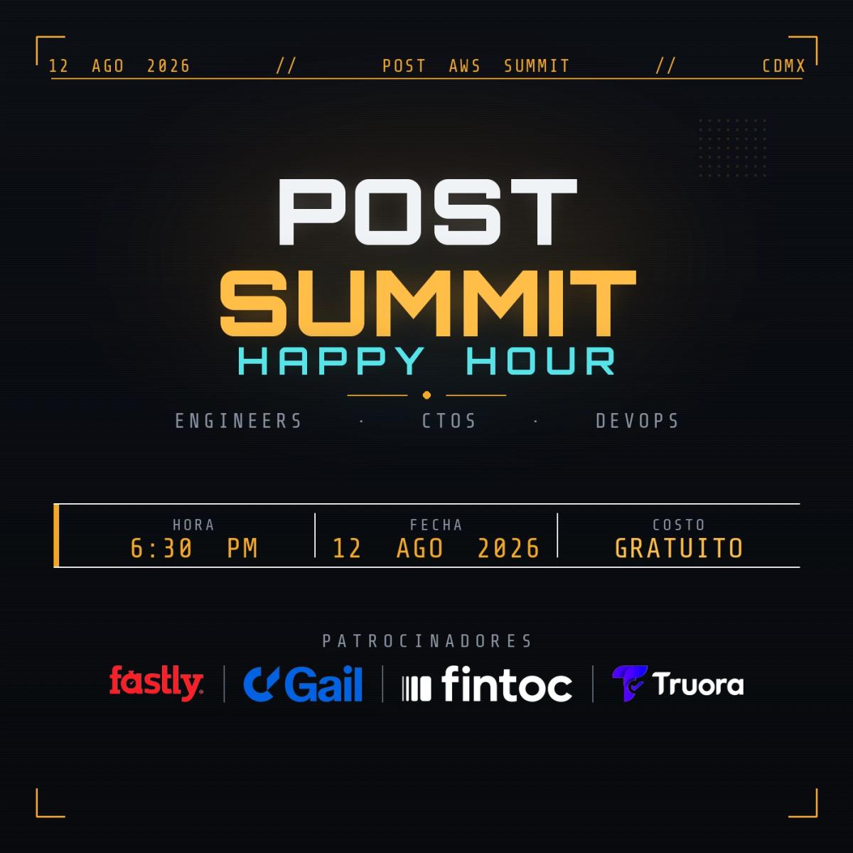 AWS summit After party