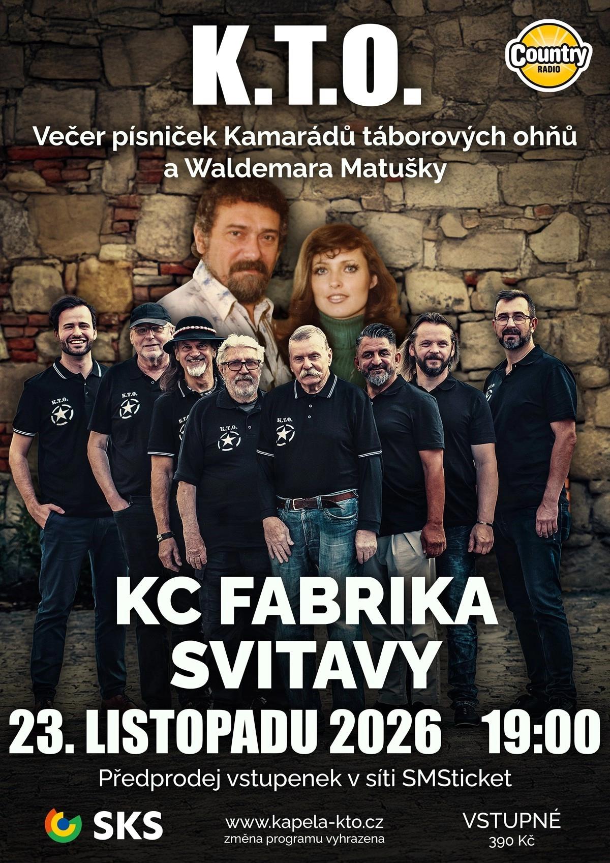 Večer písniček K.T.O. a Waldemara Matušky