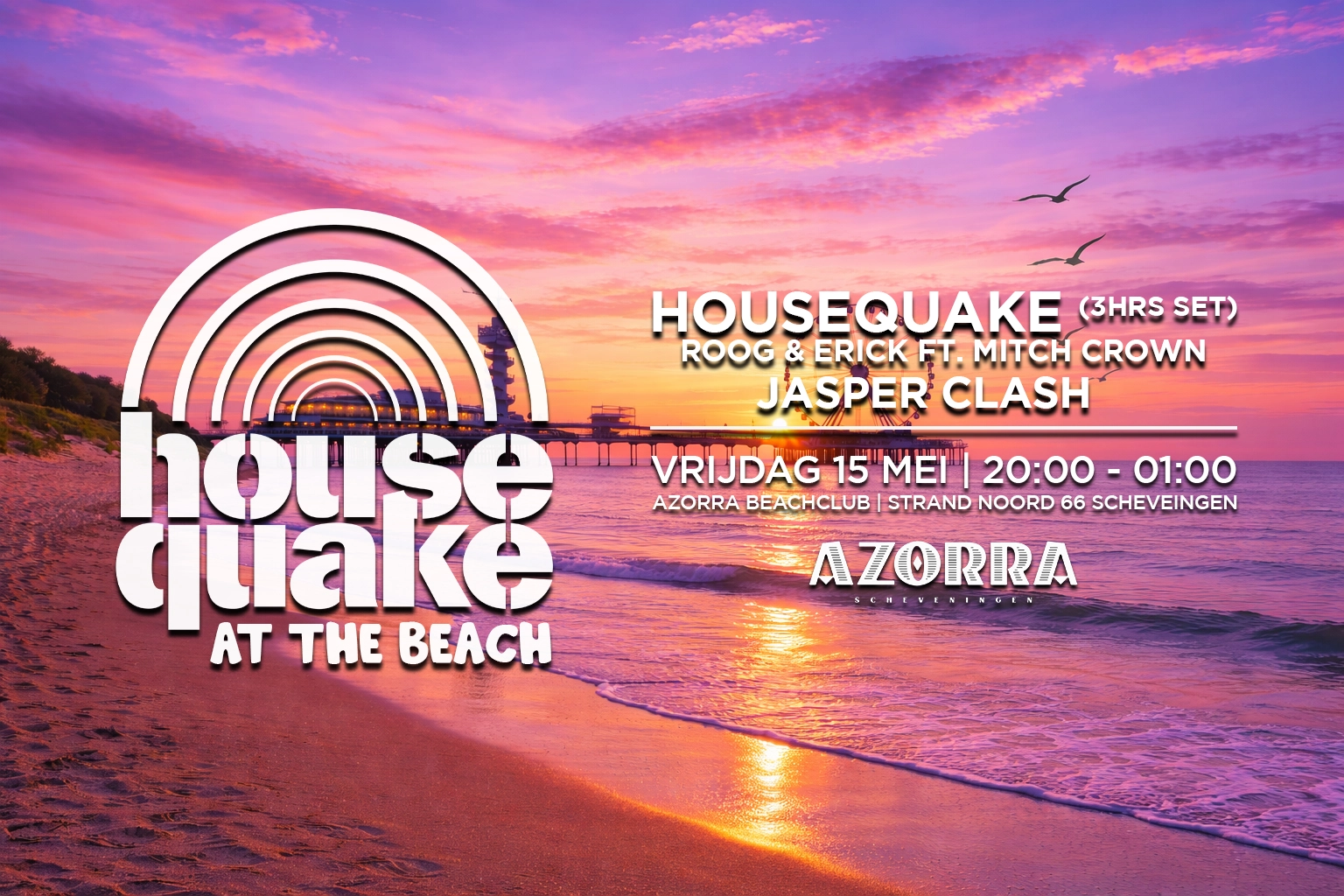 Housequake at the Beach