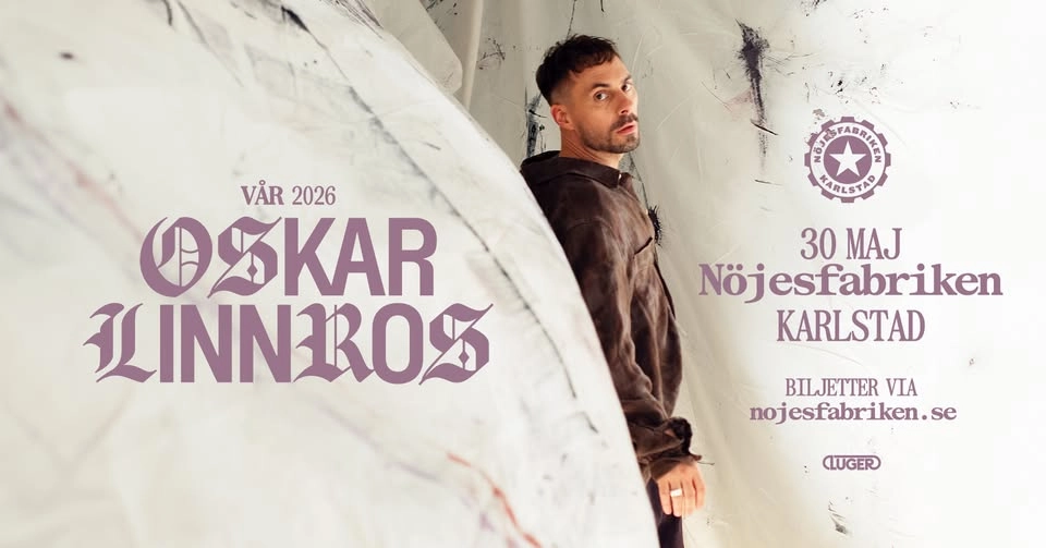 Oskar Linnros - Live på Nöjesfabriken