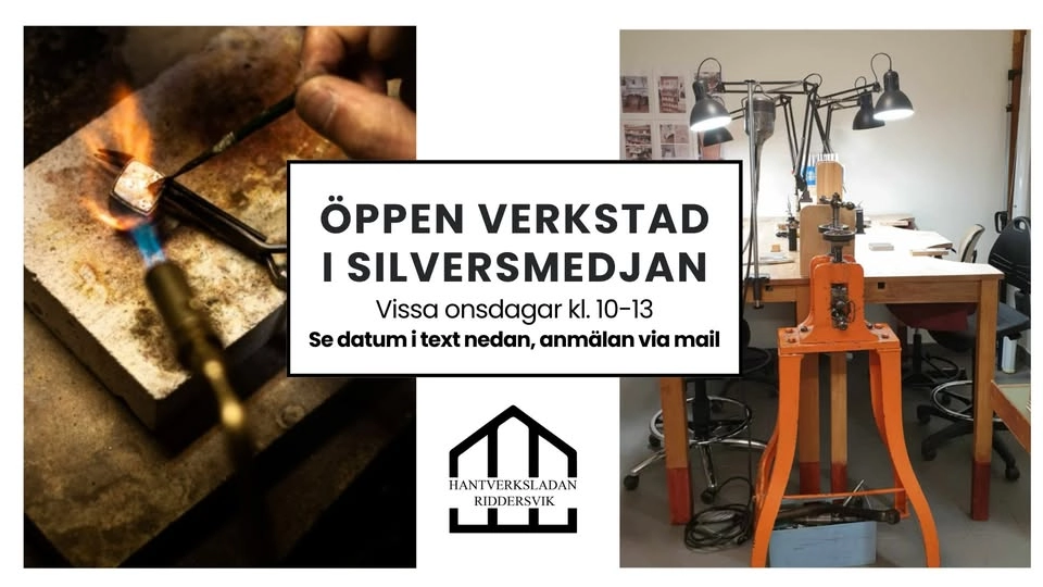Silversmide - öppen verkstad