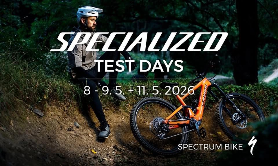 ⚡️Testovací dny Spectrumbike 8.-9.5. + 11.5.2026