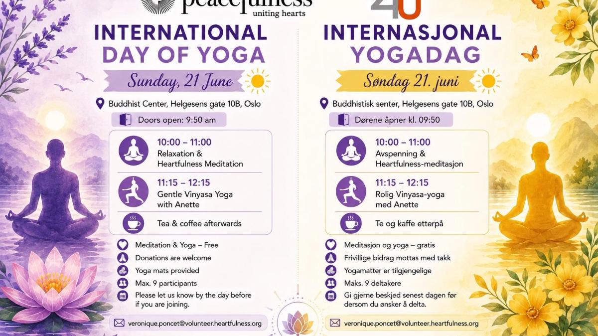 INTERNATIONAL YOGADAG - Heartfulness