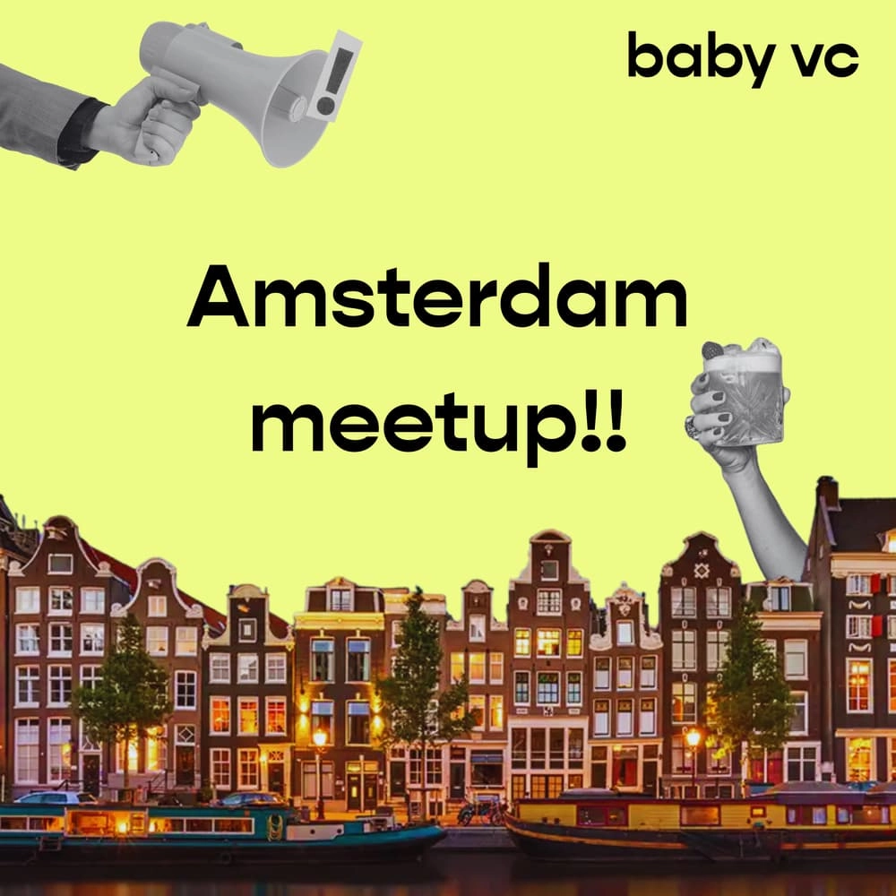 baby vc x Amsterdam