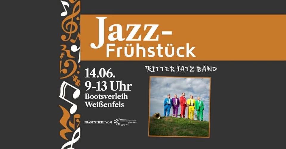 Jazz Frühstück 2026 mit der "RITTER JATZ BÄND" präsentiert vom Stadtmarketingverein Weißenfels e.V.