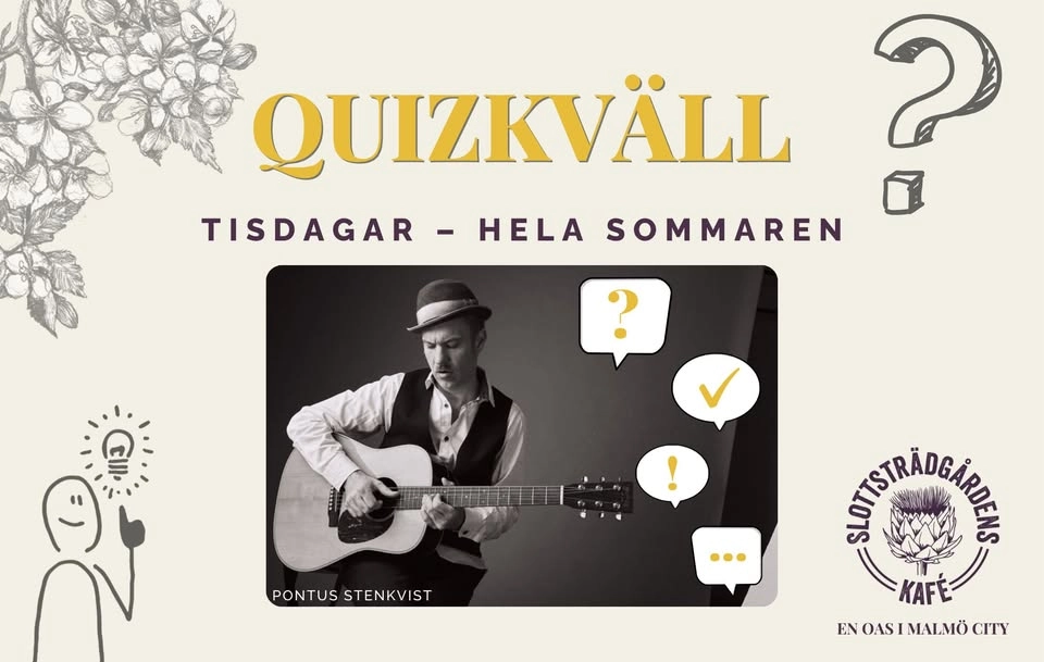 Quizkväll med Pontus Stenkvist