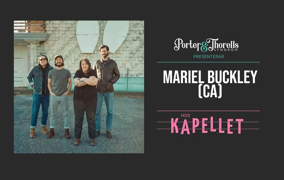 MARIEL BUCKLEY (CA) SUPPORT: CALLE NILSSON & THE LAST MILE