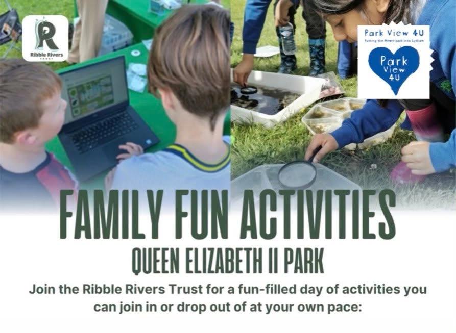 Ribble Rivers Trust - Family Fun Activities at Park View 4U