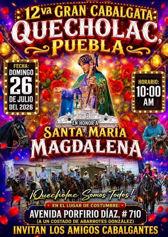 CABALGATA QUECHOLAC 2026💥