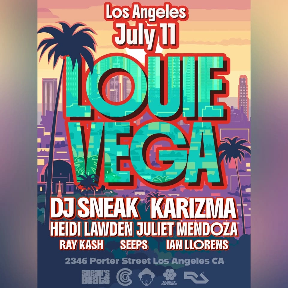 Certified Groovers x Sneakβs Beats: LOUIE VEGA in LA