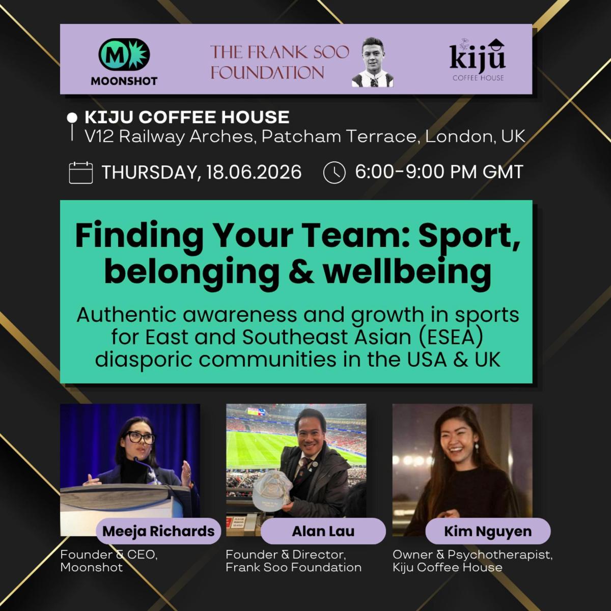Finding Your Team: Sport, belonging & wellbeing