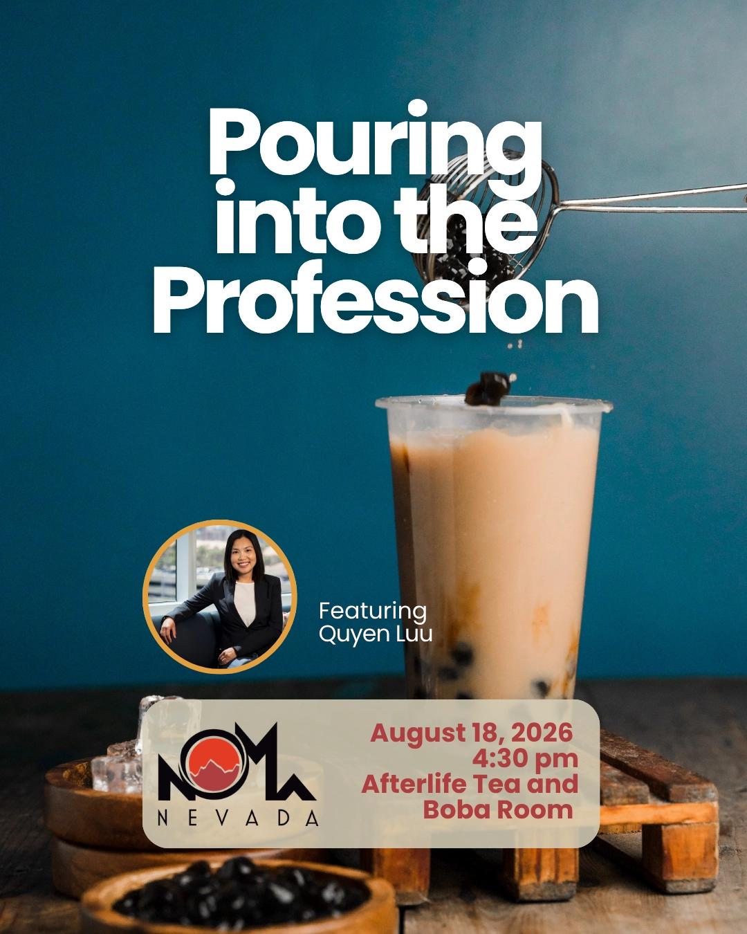 Pouring into the Profession