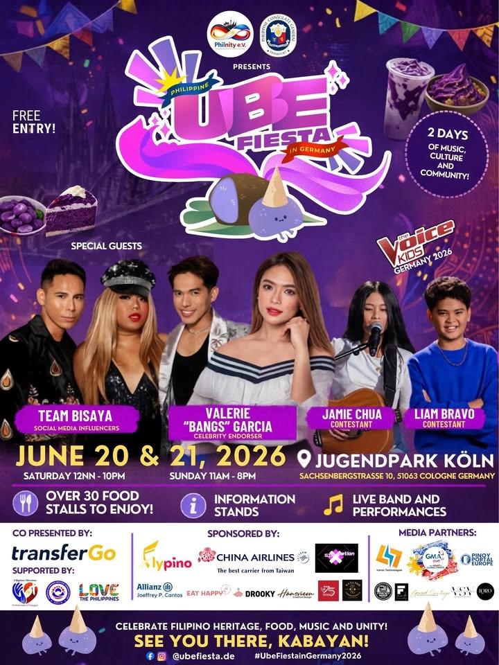 Philippine Ube Fiesta in Germany 2026