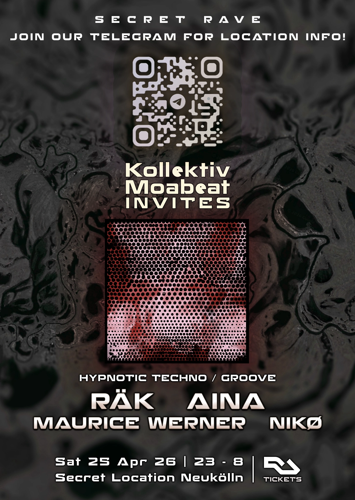 Kollektiv Moabeat Invites: RÄK, AINA, hosted by Maurice Werner & NIKØ