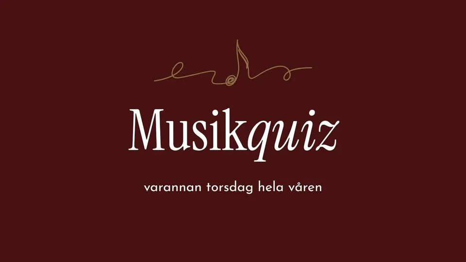 MUSIKQUIZ PÅ CLARION HOTEL AMARANTEN