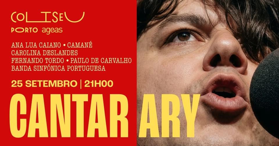 Concerto "Cantar Ary": 90 anos de Ary dos Santos