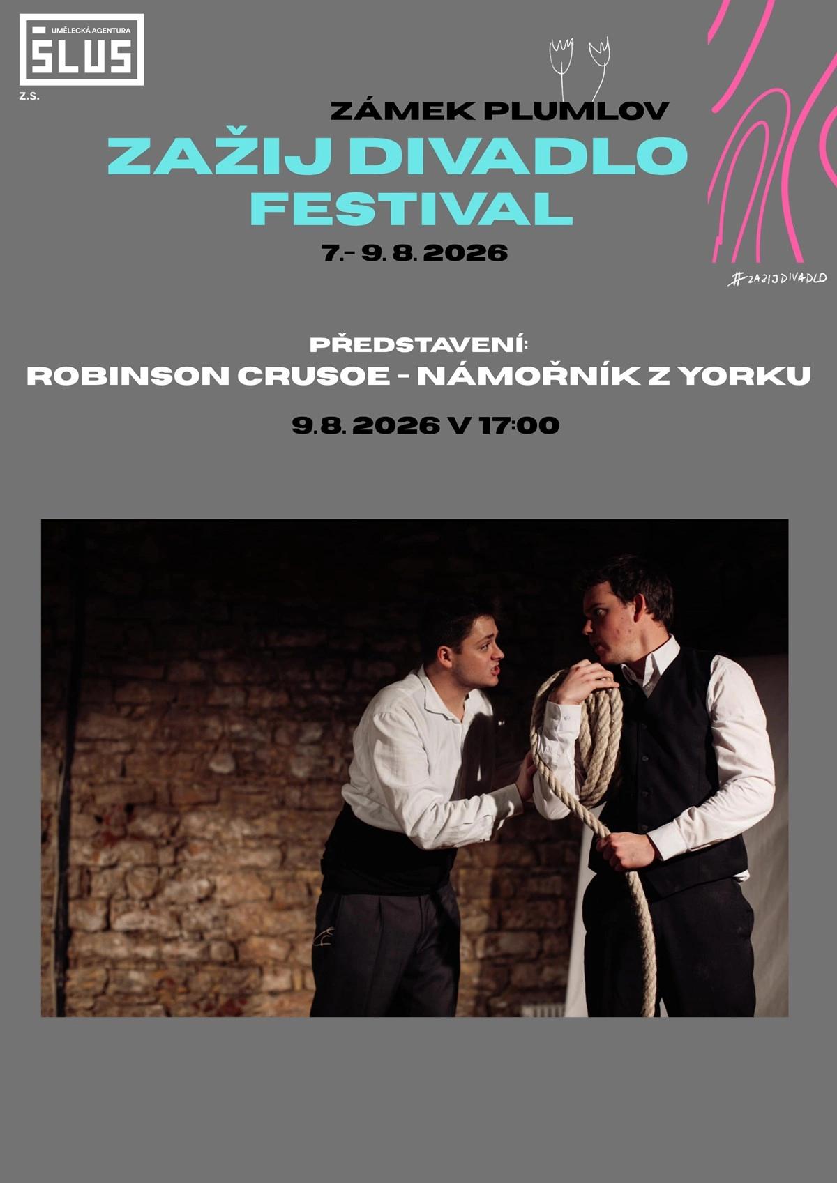 Robinson Crusoe - Námořník z Yorku \ festival #zazijdivadlo