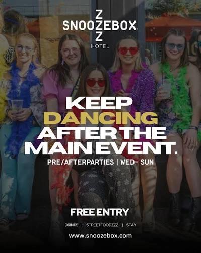 Abba Voyage Pre-Show & After Parties at Snoozebox with xxleodj