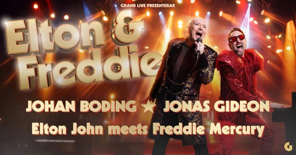 Elton John meets Freddie Mercury