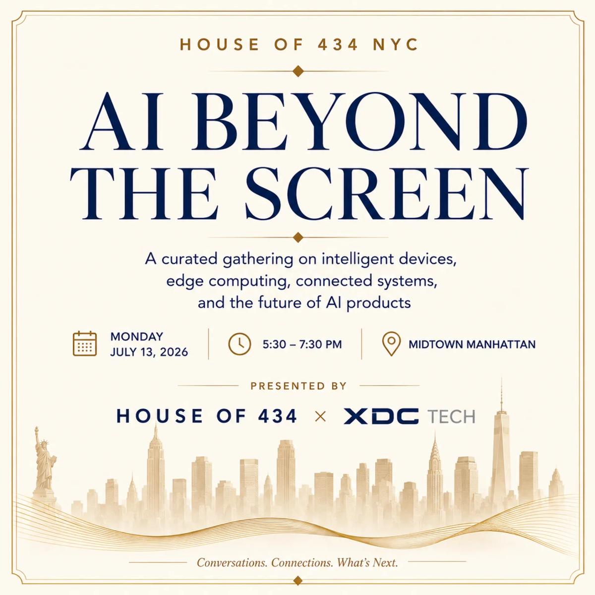 AI Beyond the Screen