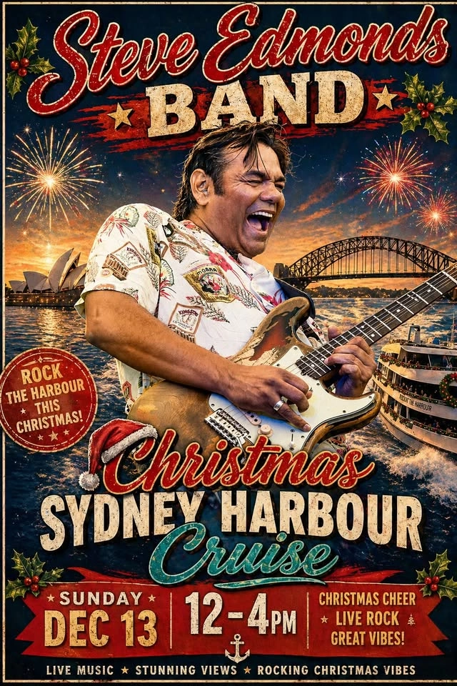 Steve Edmonds Band Christmas Sydney Harbour Cruise