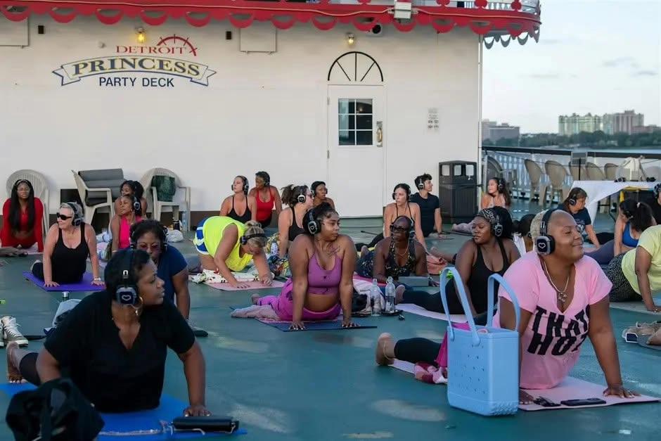 Silent Disco Yoga Cruise on the Detroit Princess