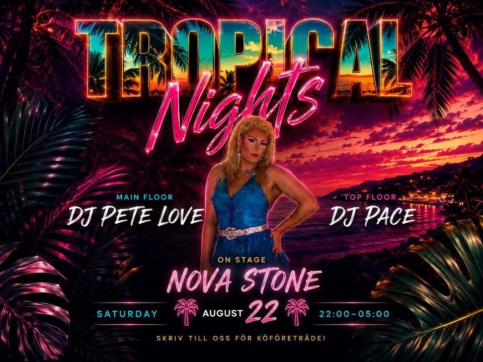 🌴🌺 TROPICAL NIGHTS @ GRETAS NIGHTCLUB 🌺🌴