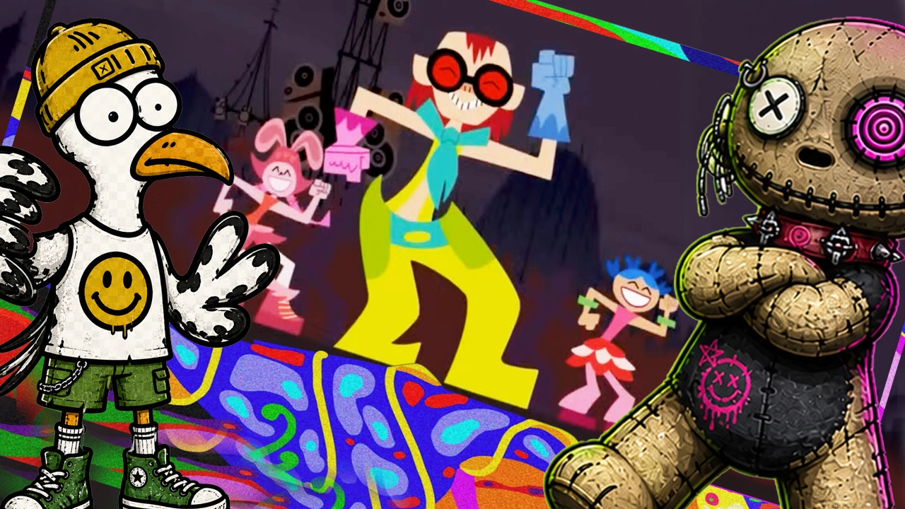 SQWARK The Cartoon Rave