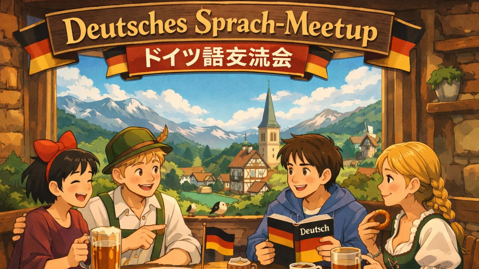 ☕️🇩🇪 Deutsches Sprach-Meetup = German Language Meetup = ドイツ語交流会