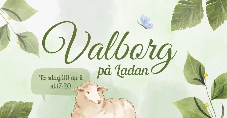 Valborgsfirande på Ladan 2026