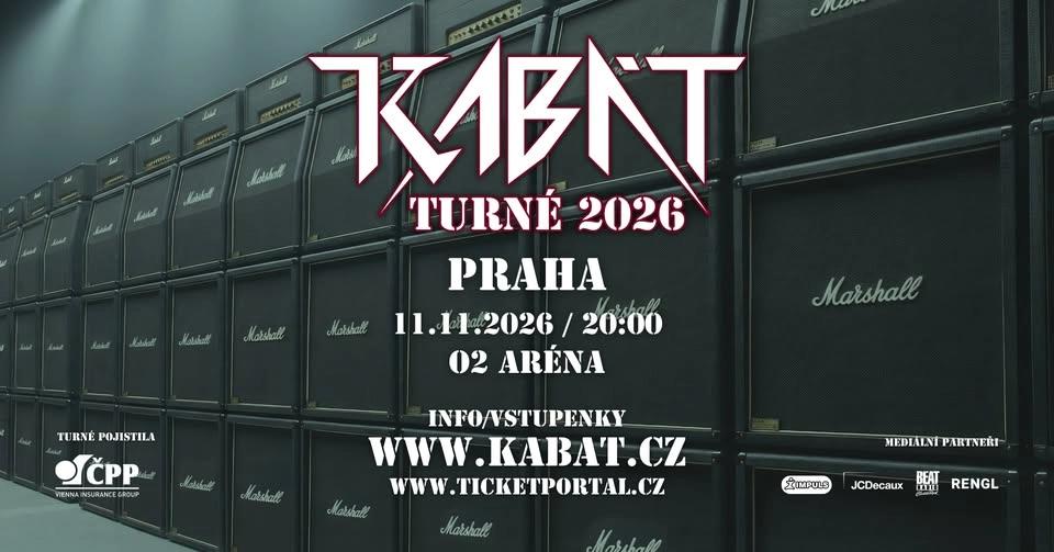 Praha - Kabát Turné 2026