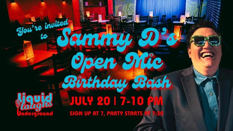 Sammy D's Open Mic Birthday Bash