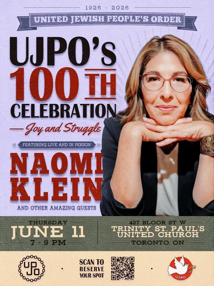Joy and Struggle – 100 Years of The United Jewish People's Order
