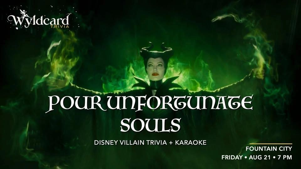 Pour Unfortunate Souls — A Night of Disney Villain Trivia & Karaoke