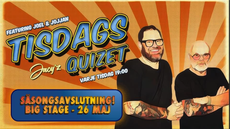 Quizarnas Quiz - Säsongsavslutning i Big stage