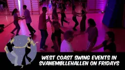 West Coast Swing Friday events - 10.4 we have a beginner workshop and Social
